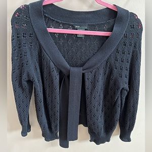 Grace Elements Black Shrug Sweater - Size Small- USED BUT GOOD CONDITION
